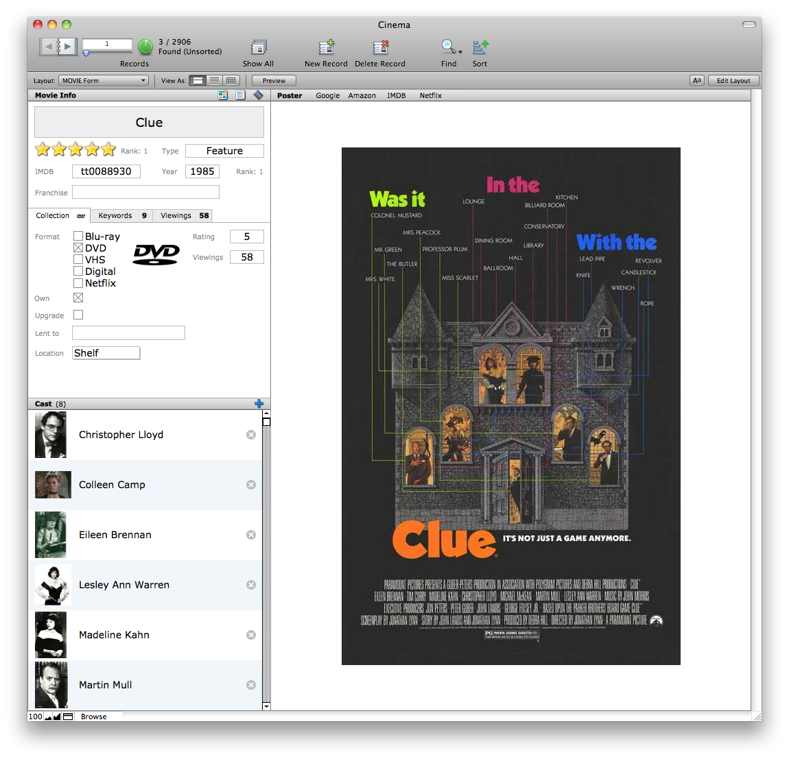 movie database movie database