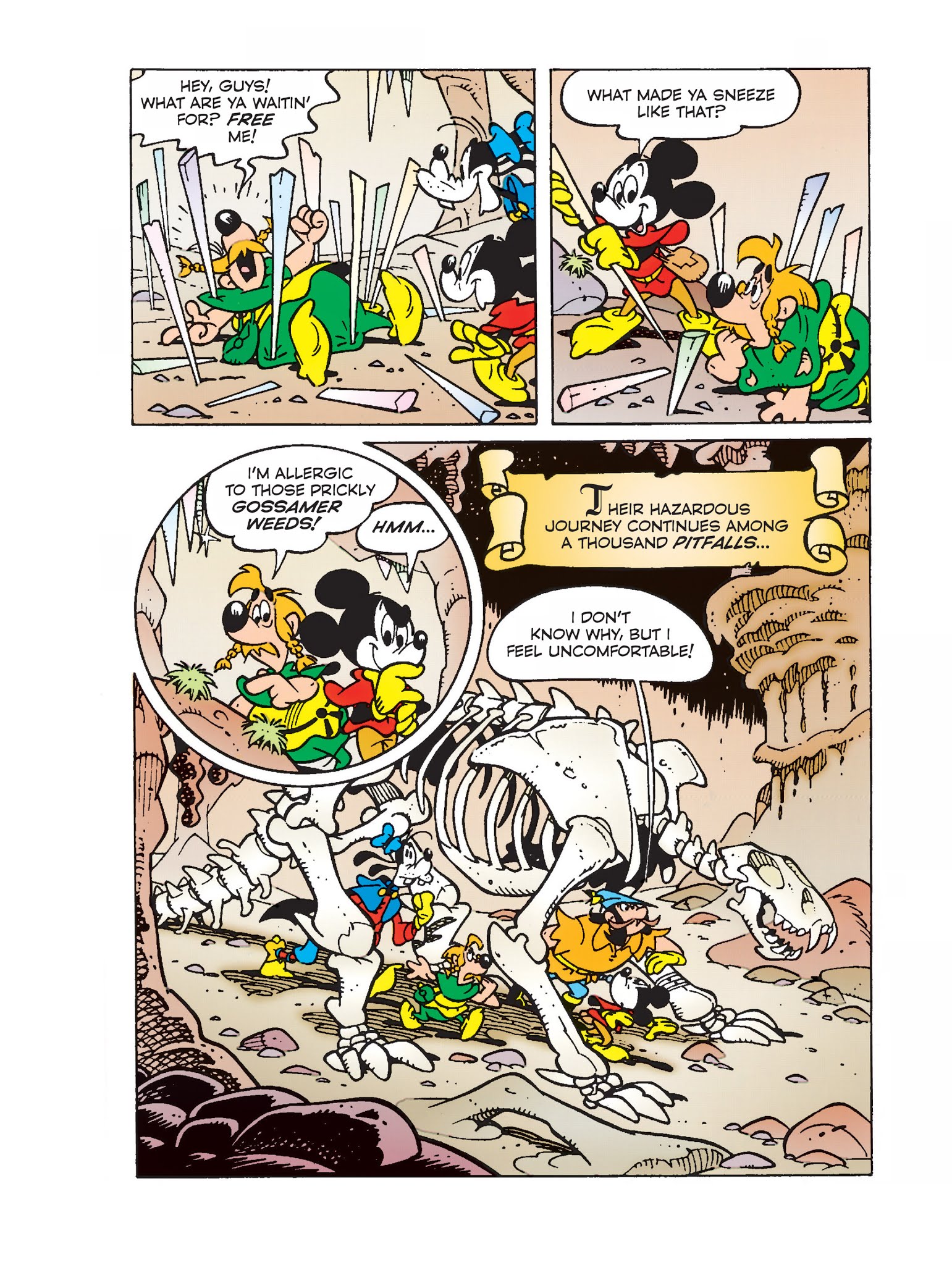 Read online Mickey Mouse and the Sleeping Beauty in the Stars comic -  Issue #1 - 30