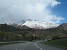 mountain en route to golden