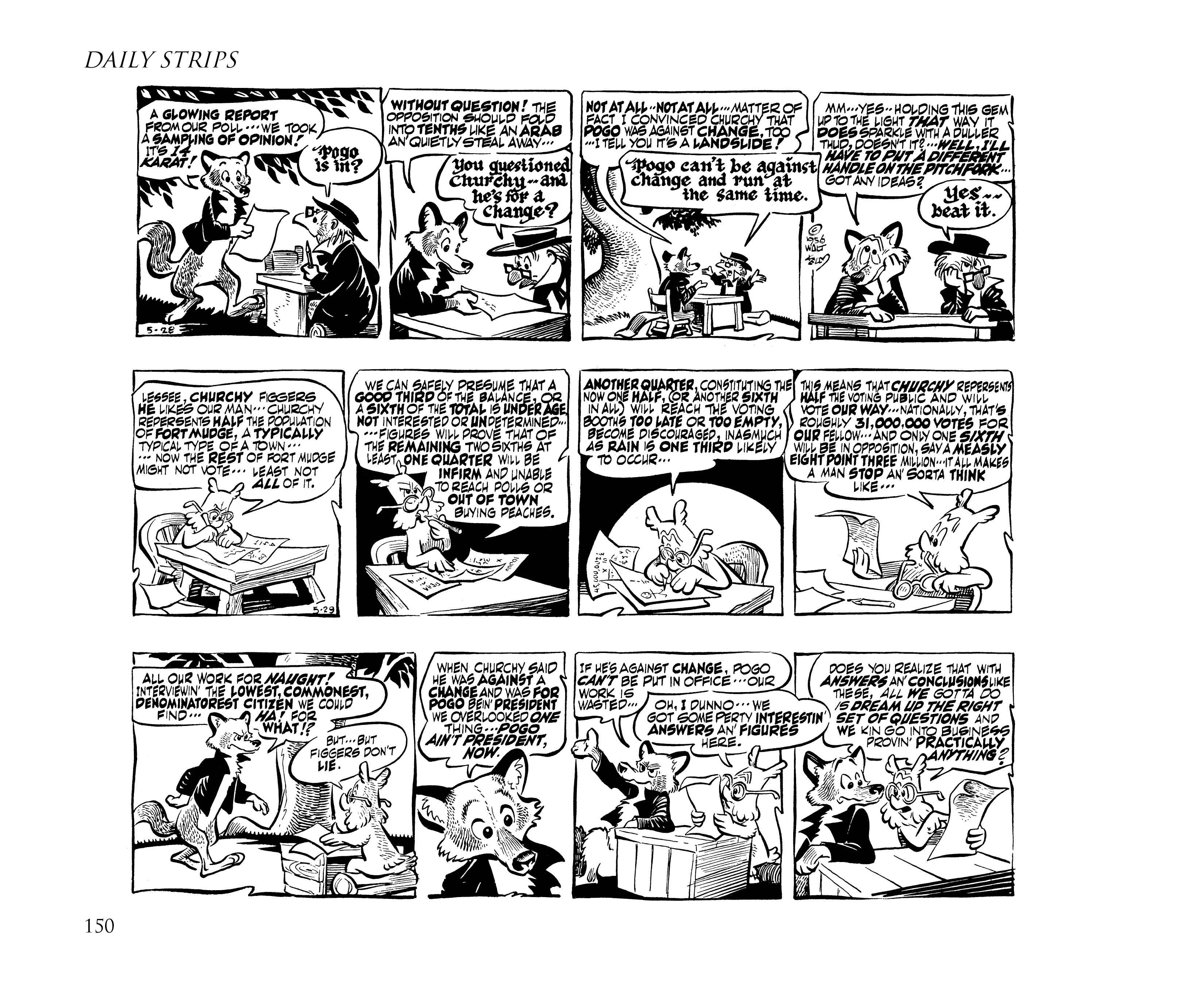 Read online Pogo by Walt Kelly: The Complete Syndicated Comic Strips comic -  Issue # TPB 4 (Part 2) - 62