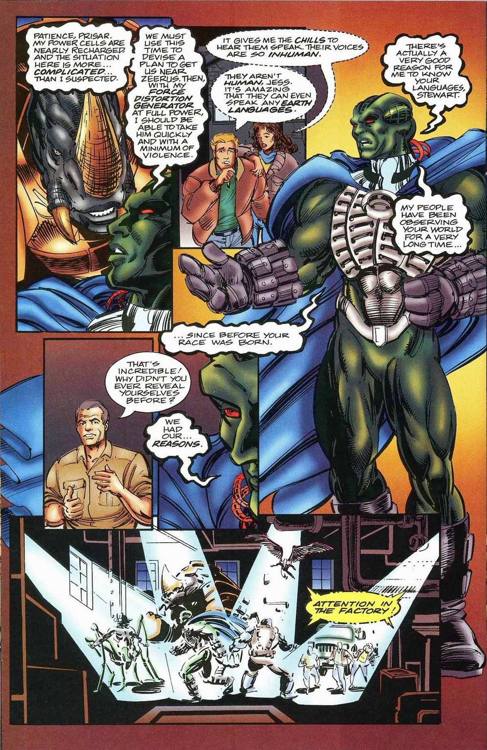 Read online Leonard Nimoy's Primortals (1995) comic -  Issue #11 - 18