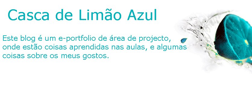 Casca De Limão Azul
