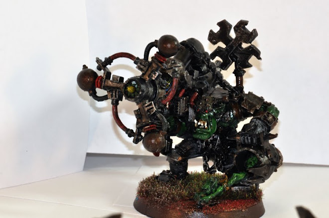 Big Mek with Shokk Attack Gun