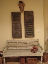 what I did with my French shutters