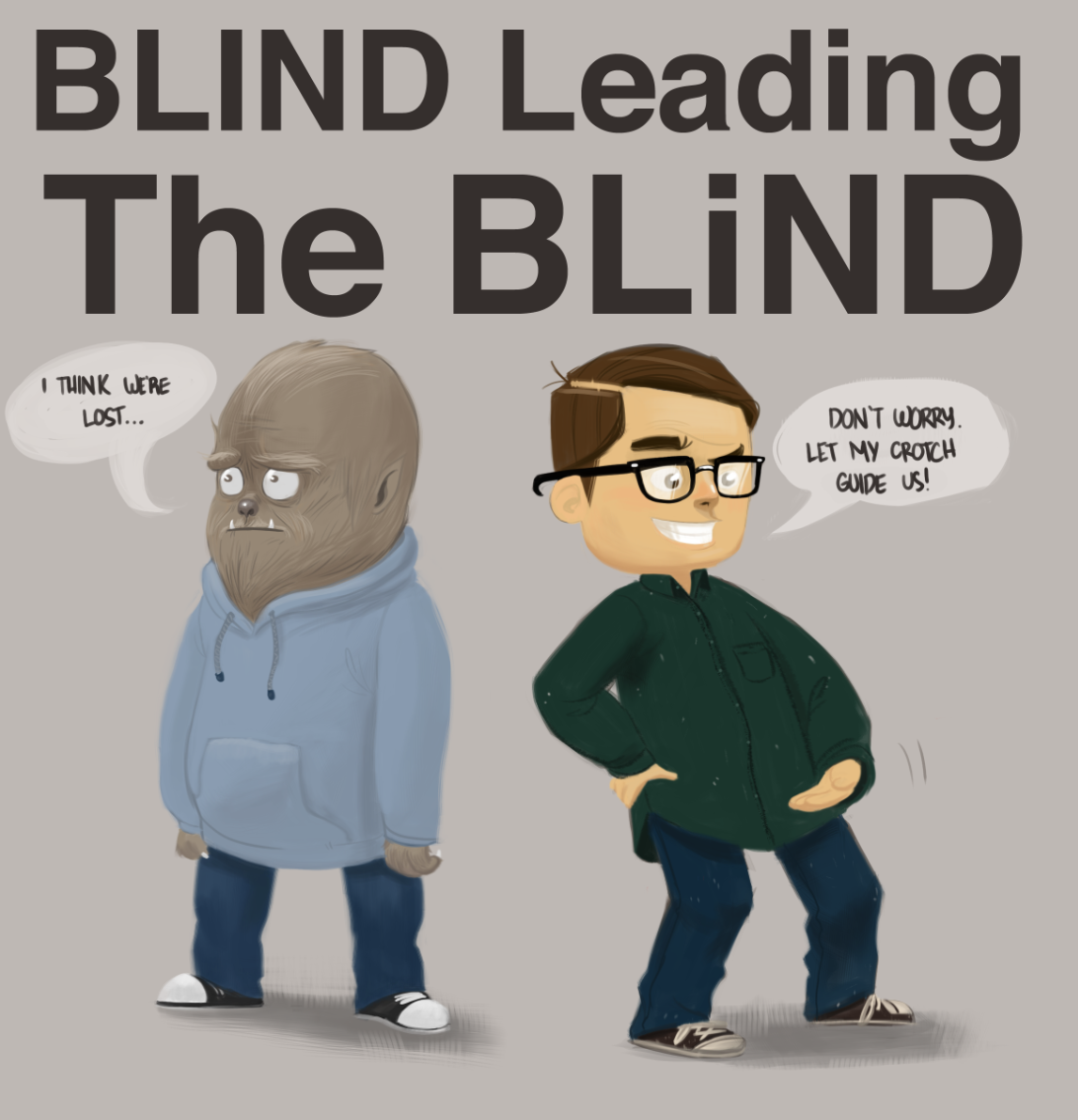 I see said the blind man meme