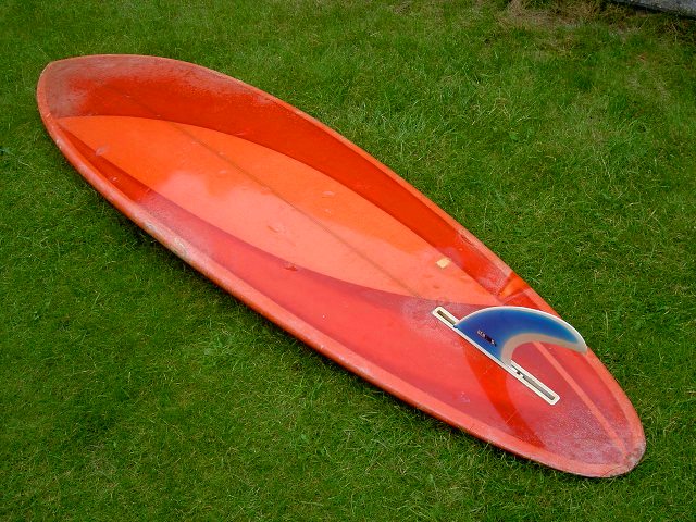 surfin estate blog surf culture fashion mode trend art vitamin sea surfboards vintage surfboard single fin from the 70's arthur nelli vincent lemanceau