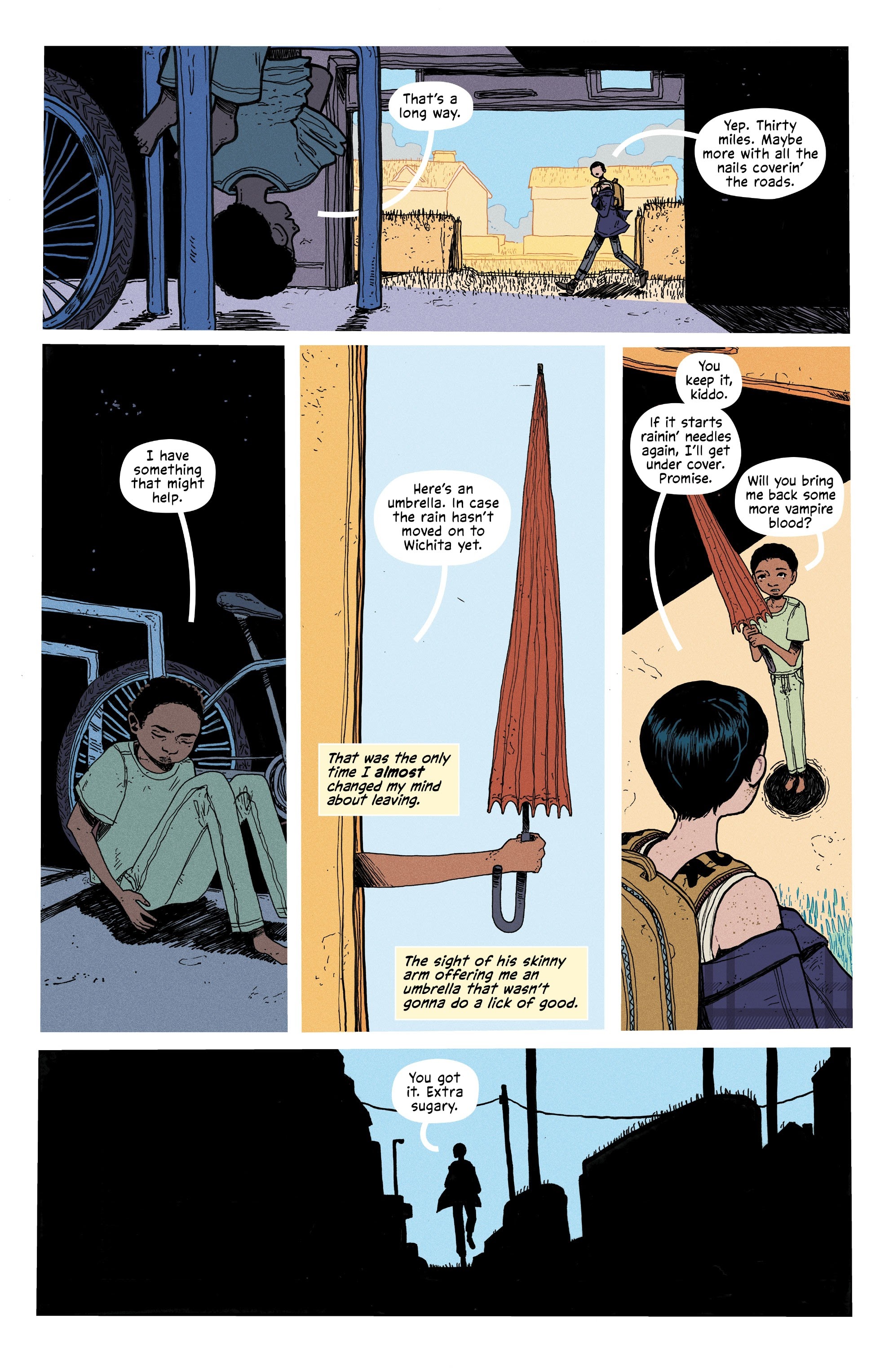 Read online Joe Hill's Rain comic -  Issue #2 - 10