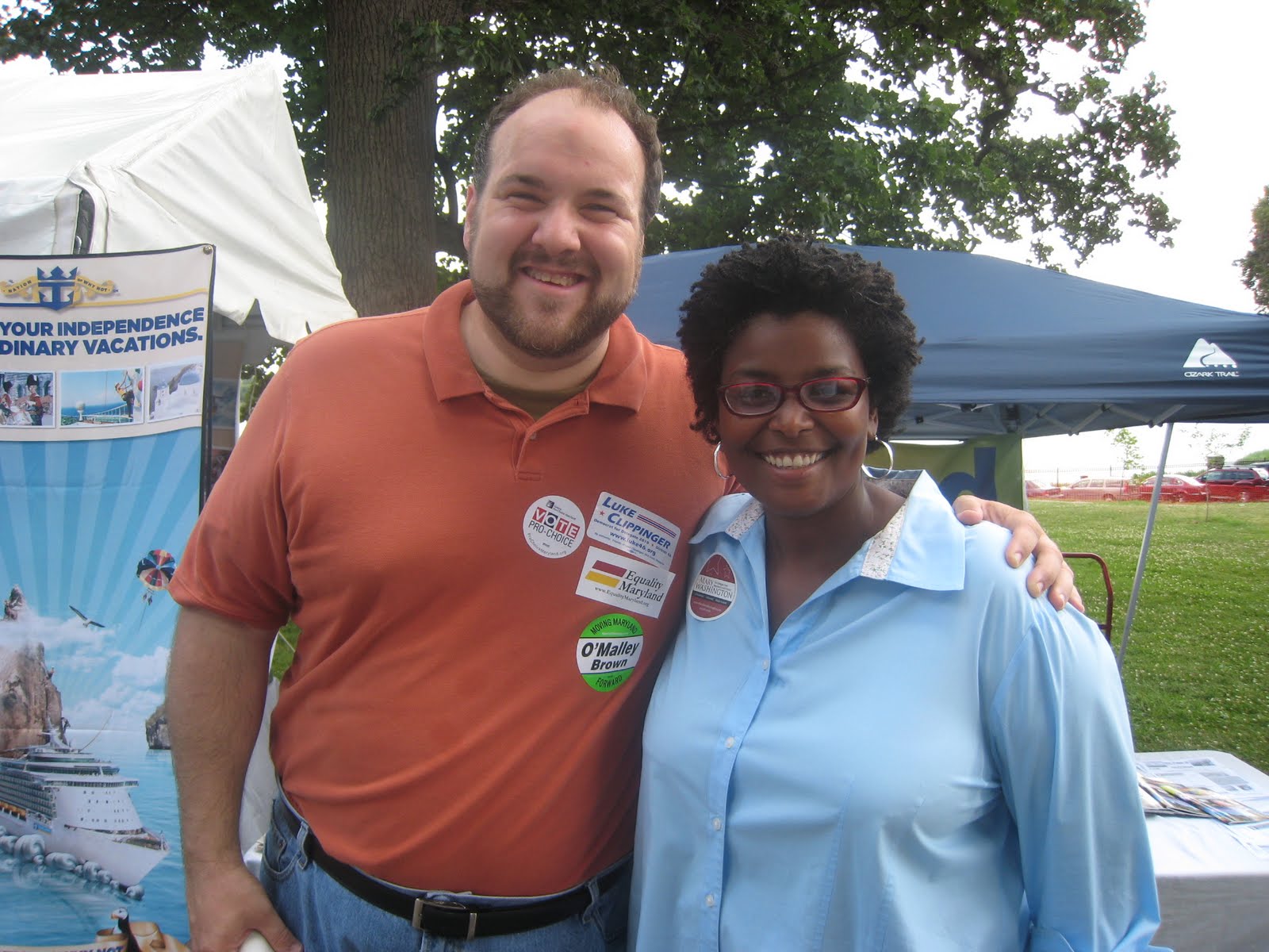 Steve Charing OUTspoken Luke Clippinger and Mary Washington for House