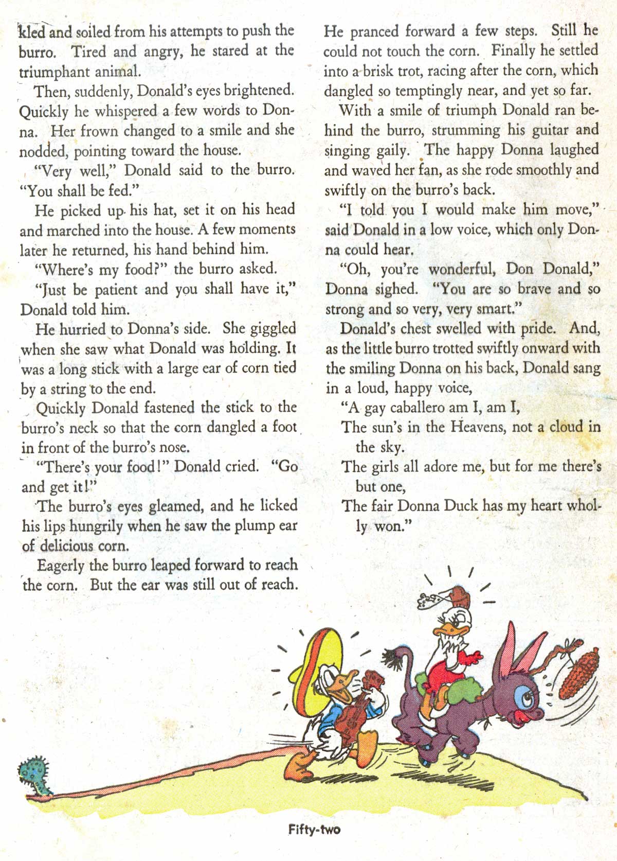 Read online Walt Disney's Comics and Stories comic -  Issue #3 - 62