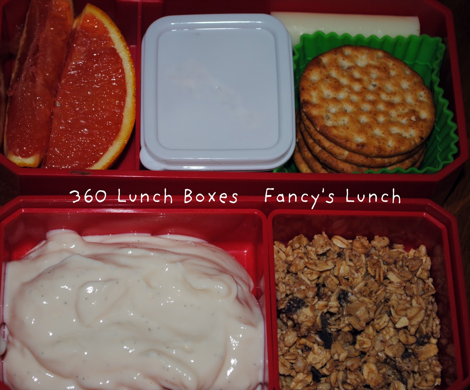 360 Lunch Boxes: Lunch for Tuesday