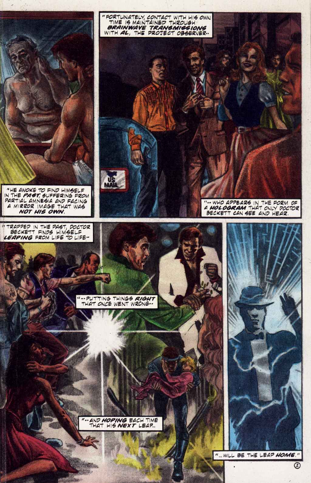 Read online Quantum Leap comic -  Issue #1 - 4
