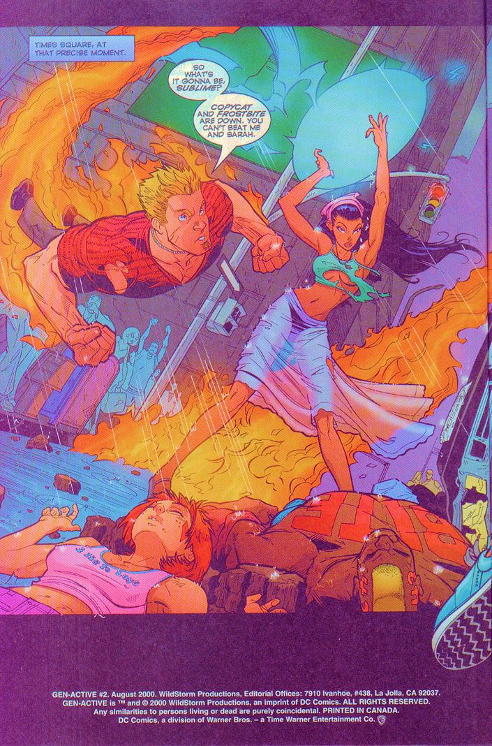 Read online Gen-Active comic -  Issue #2 - 3