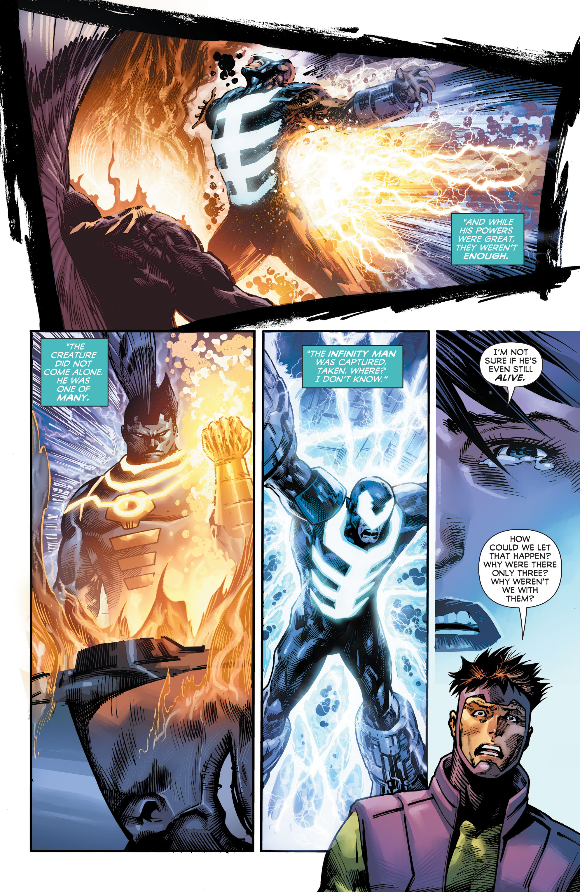 Read online Infinity Man and the Forever People: Futures End comic -  Issue # Full - 13