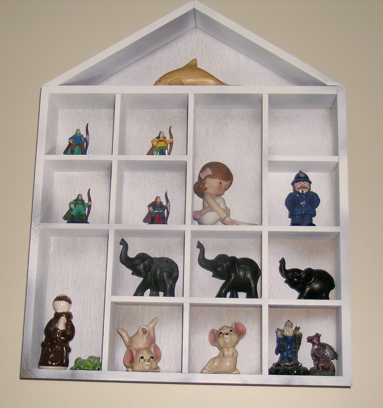 Once You Op, You Can't Stop Ornament Shelf Makeover