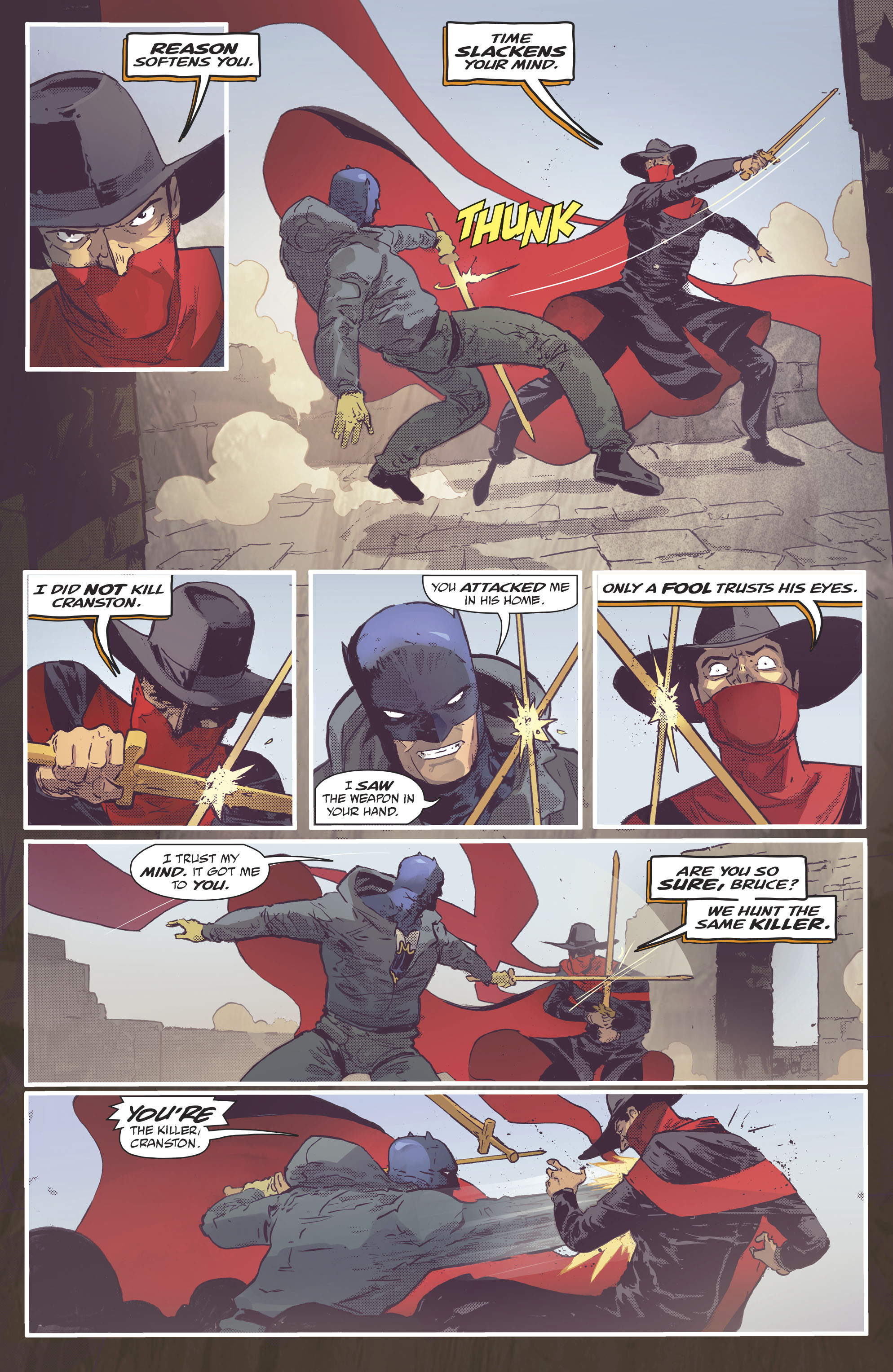 Read online Batman/Shadow comic -  Issue #2 - 7