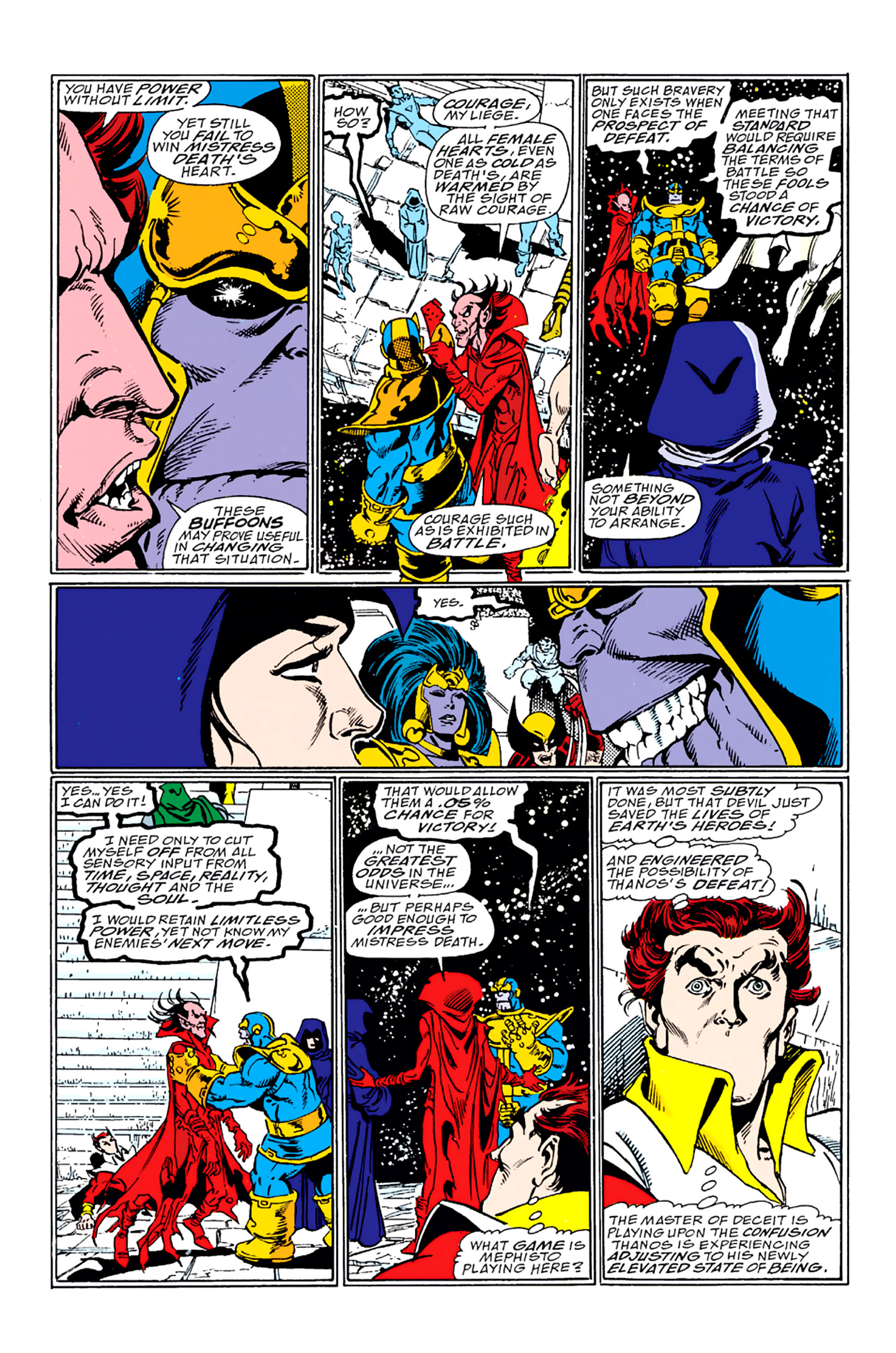 Read online Infinity Gauntlet (1991) comic -  Issue #4 - 7