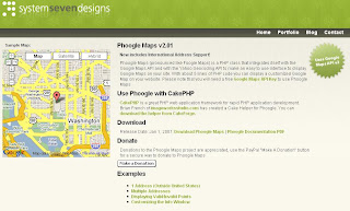 Phoogle Maps PHP with Google Maps and Yahoo Geocoder