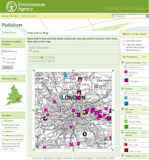 Environment Agency Pollution Maps