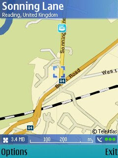 N95 Maps GPS Active