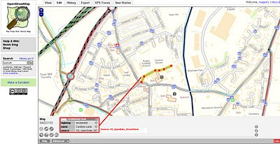 OS OpenData StreetView OSM editor Potlatch