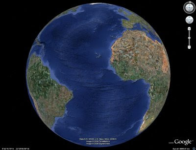 Google Earth Bathymetry