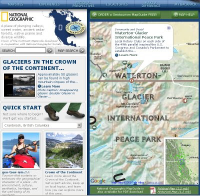 National Geographic GeoTourism - MapGuides