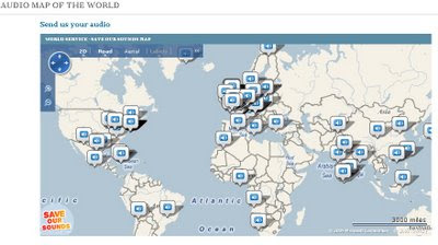 BBC World Audio Map - Save Our Sounds