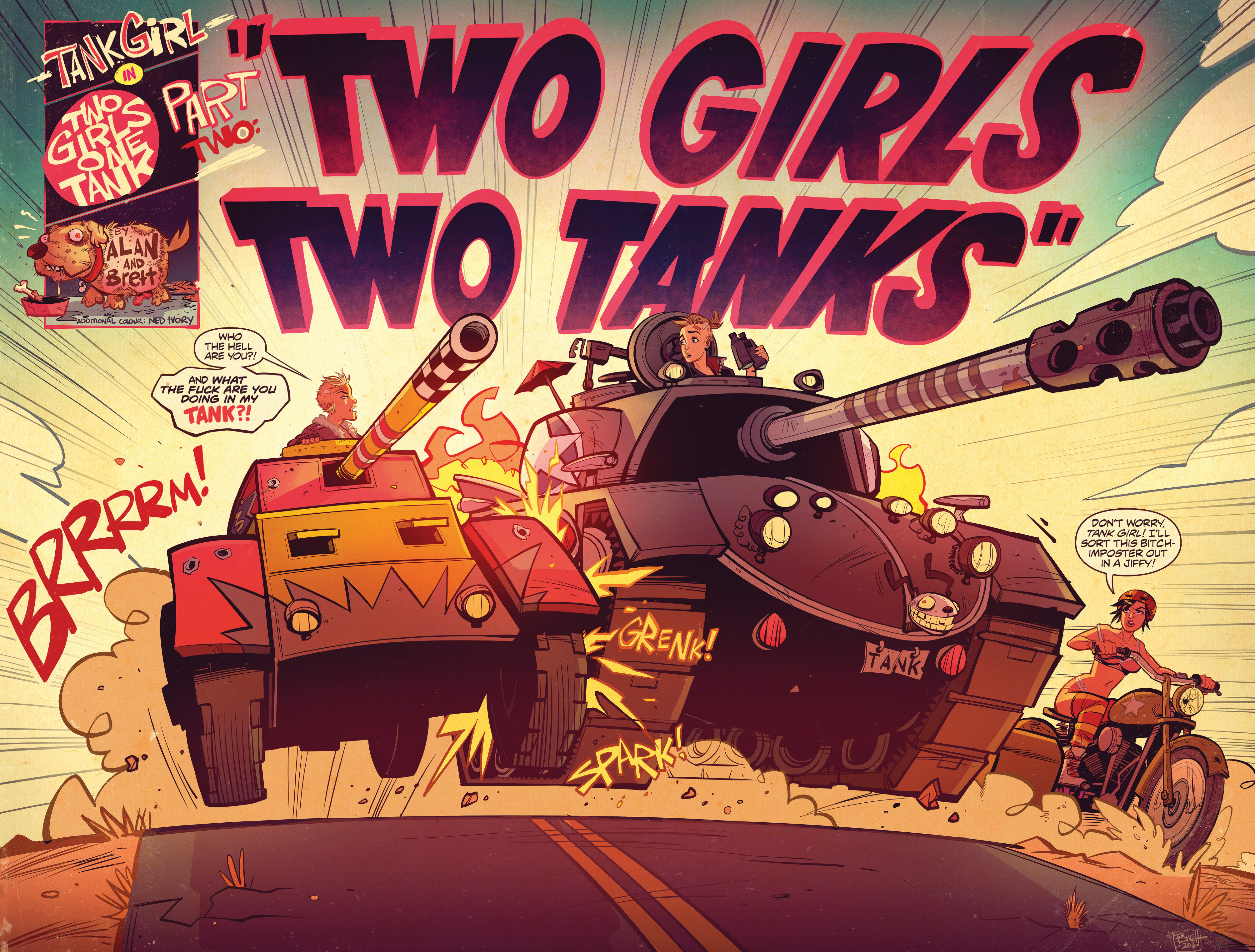 Read online Tank Girl: Two Girls, One Tank comic -  Issue #2 - 6