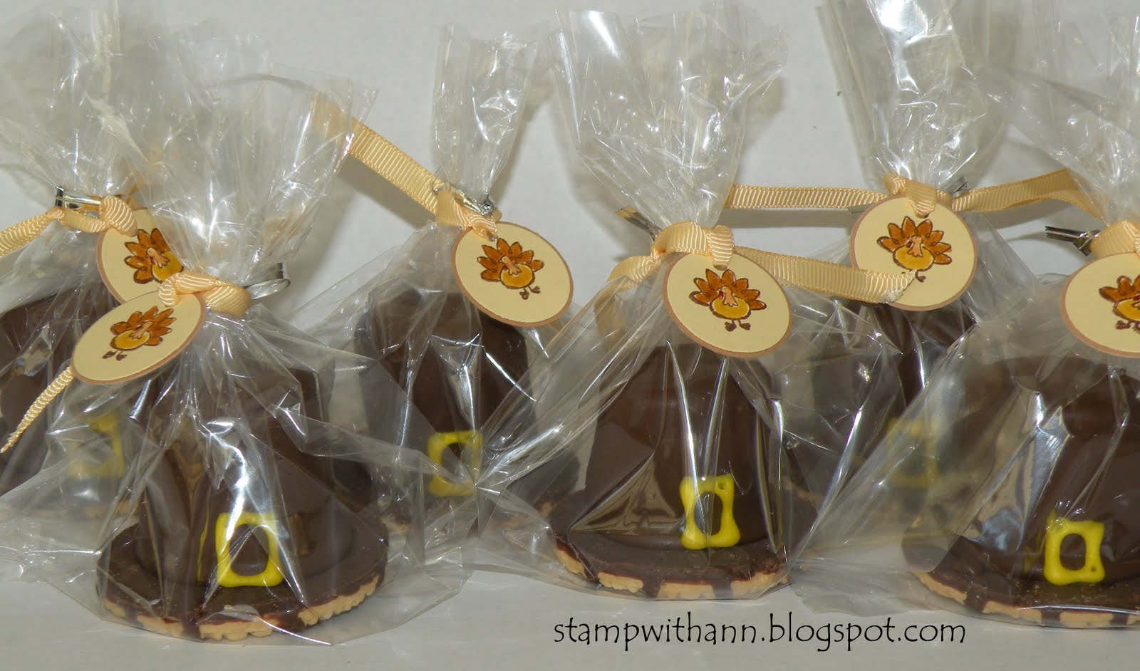 Stamp With Ann Marshmallow Pilgrim Hats