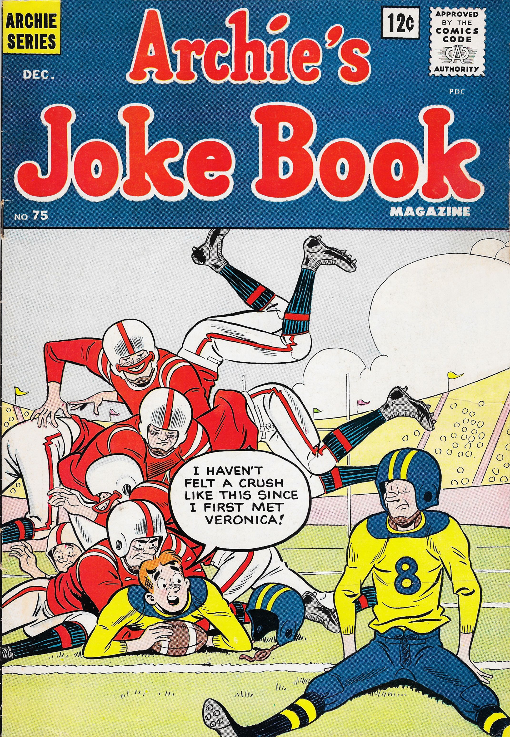 Read online Archie's Joke Book Magazine comic -  Issue #75 - 1