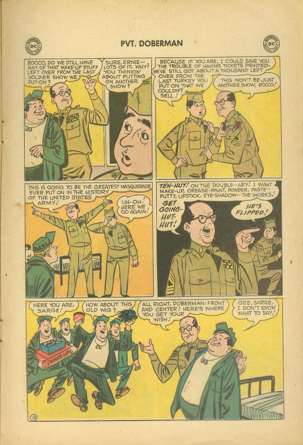 Read online Sgt. Bilko's Pvt. Doberman comic -  Issue #2 - 17