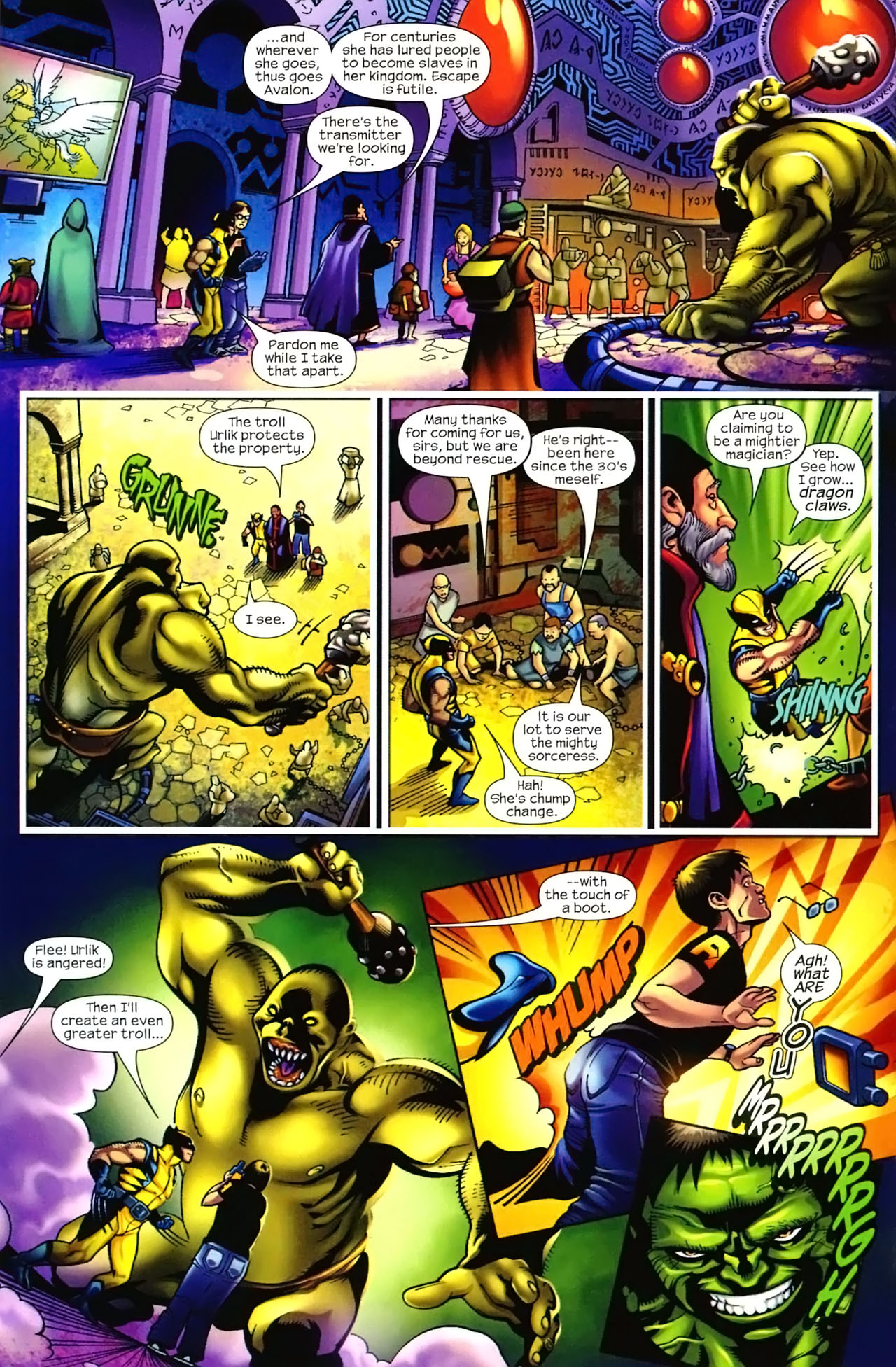 Read online Marvel Adventures The Avengers comic -  Issue #10 - 15