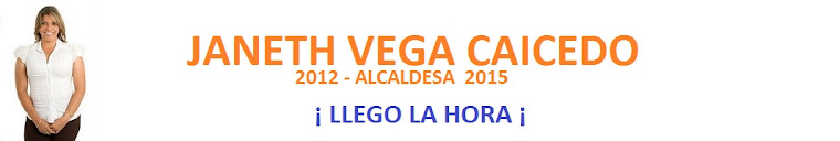 Janeth Vega Caicedo     !Llego la Hora!