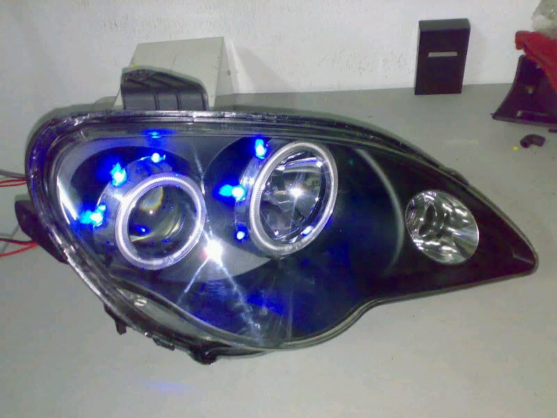 Car Accessories Store Gen2 Projector Headlamp with Blue Led