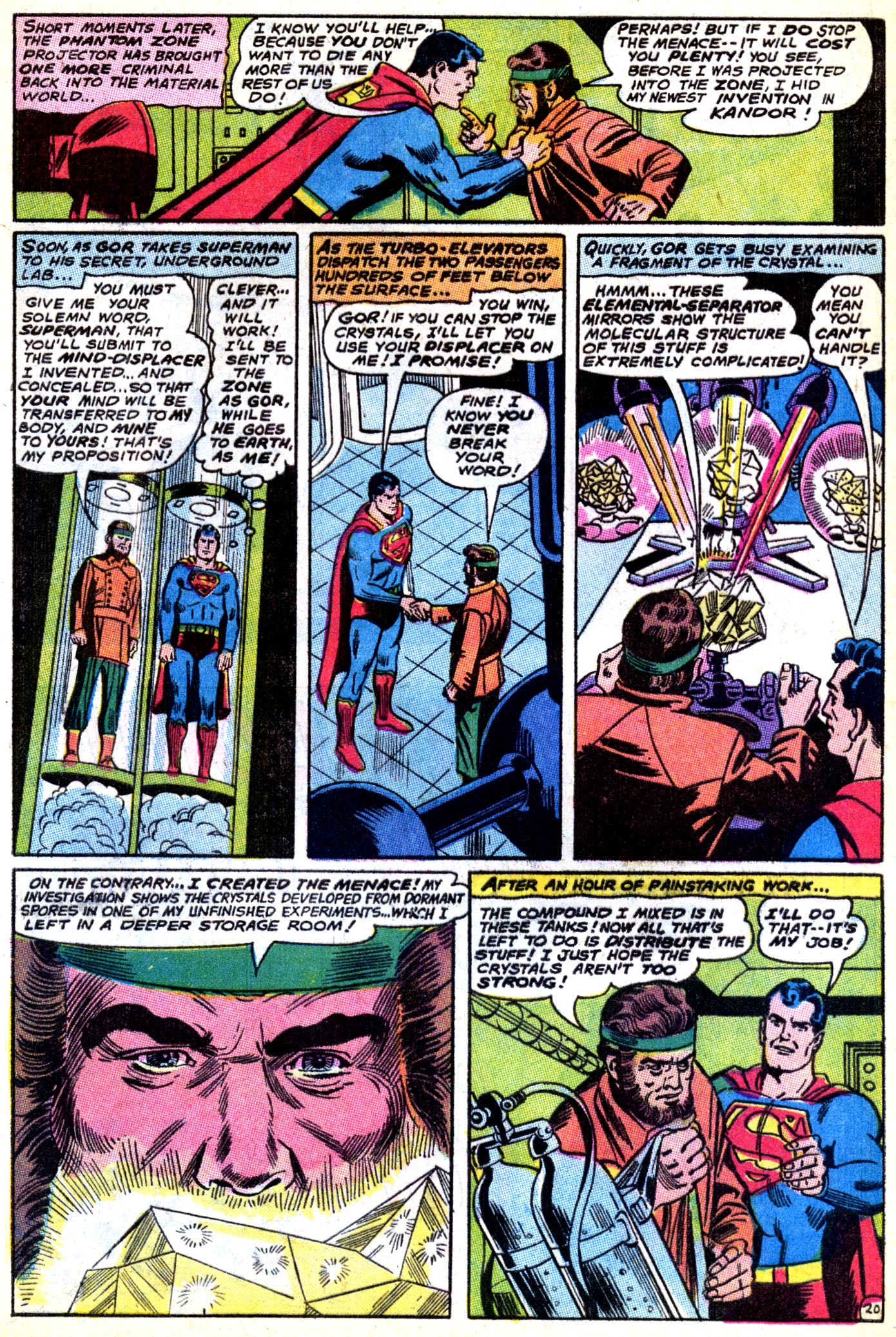 Read online Superman (1939) comic -  Issue #223 - 21