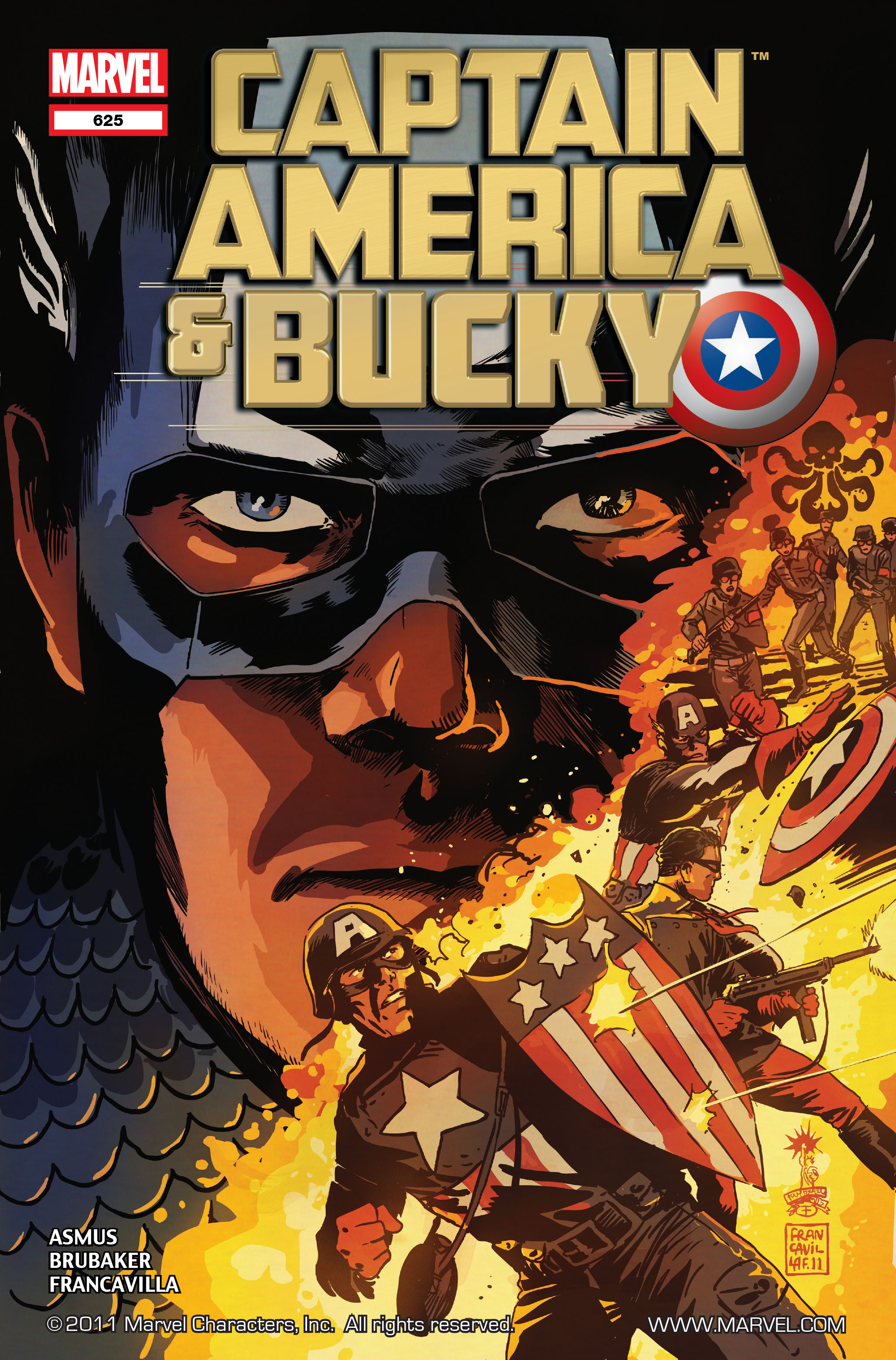 Read online Captain America And Bucky comic -  Issue #625 - 1