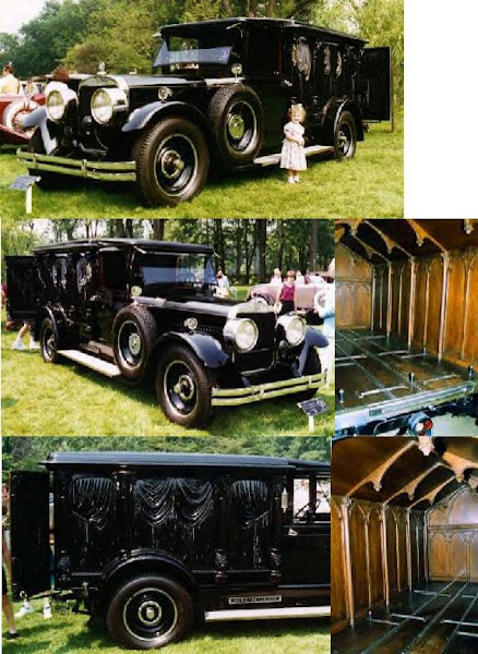 1929 Cunningham Cathedral Hearse ~