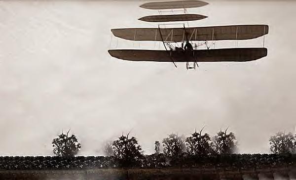 Wright Bros flight 46. Last flight of 1905, Dayton, Ohio