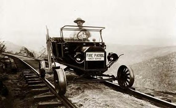 Model T on tracks 1910