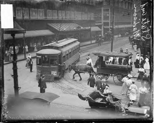 Traffic. Chicago 1906