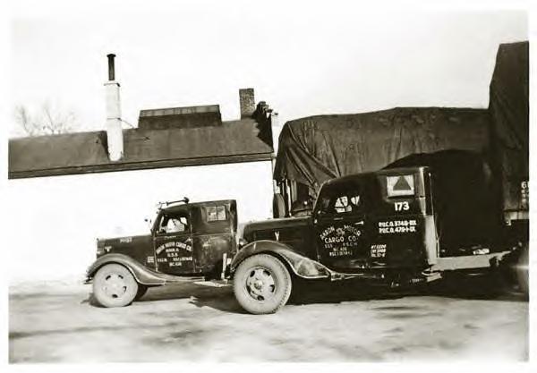Akron Motor Cargo Co. Trucks 1937