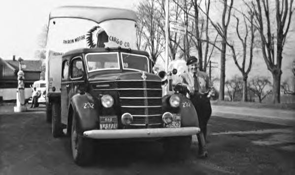 Akron Motor Cargo Co. Truck. 1930s