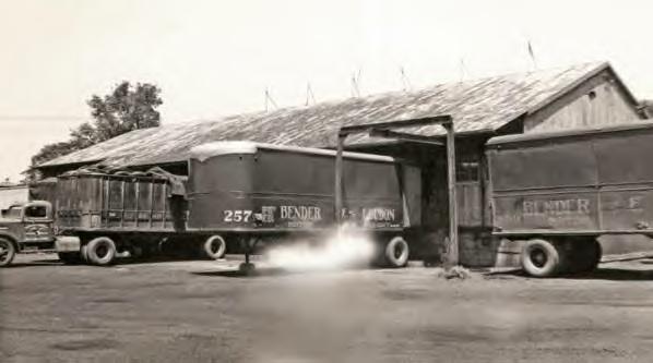 Bender & Loudon Motor Freight Dock 1940s
