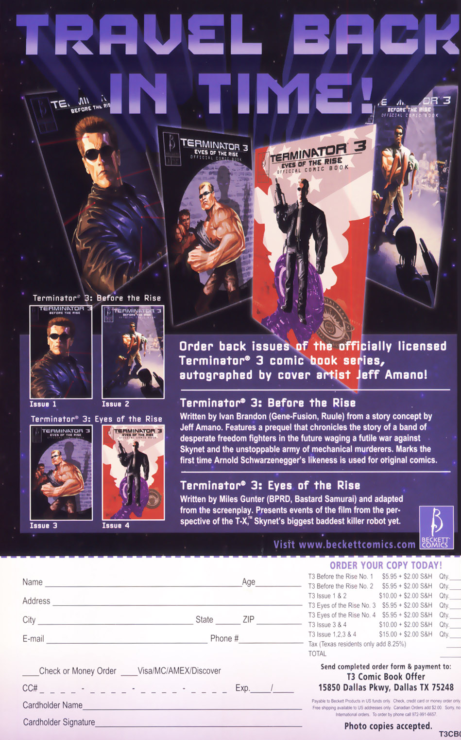 Read online Terminator 3 comic -  Issue #5 - 50