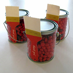 party paint housewarming favors birthday sip parties artist cans gifts favor painting decorations frosting kid name crafts guest themed clear