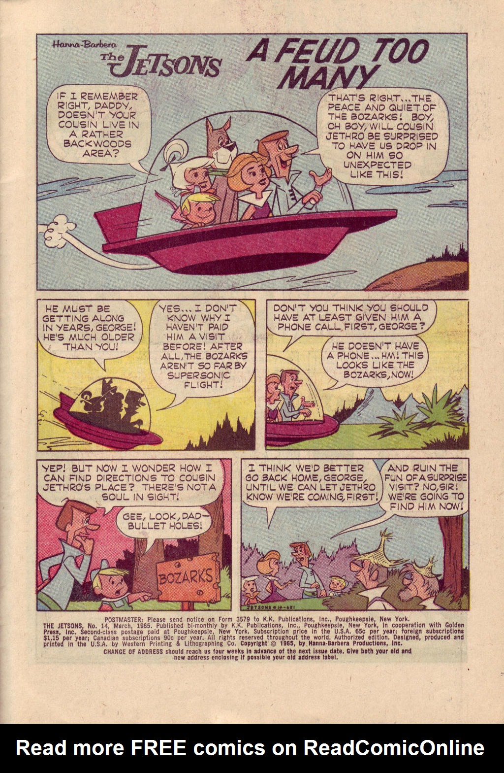 Read online The Jetsons (1963) comic -  Issue #14 - 3