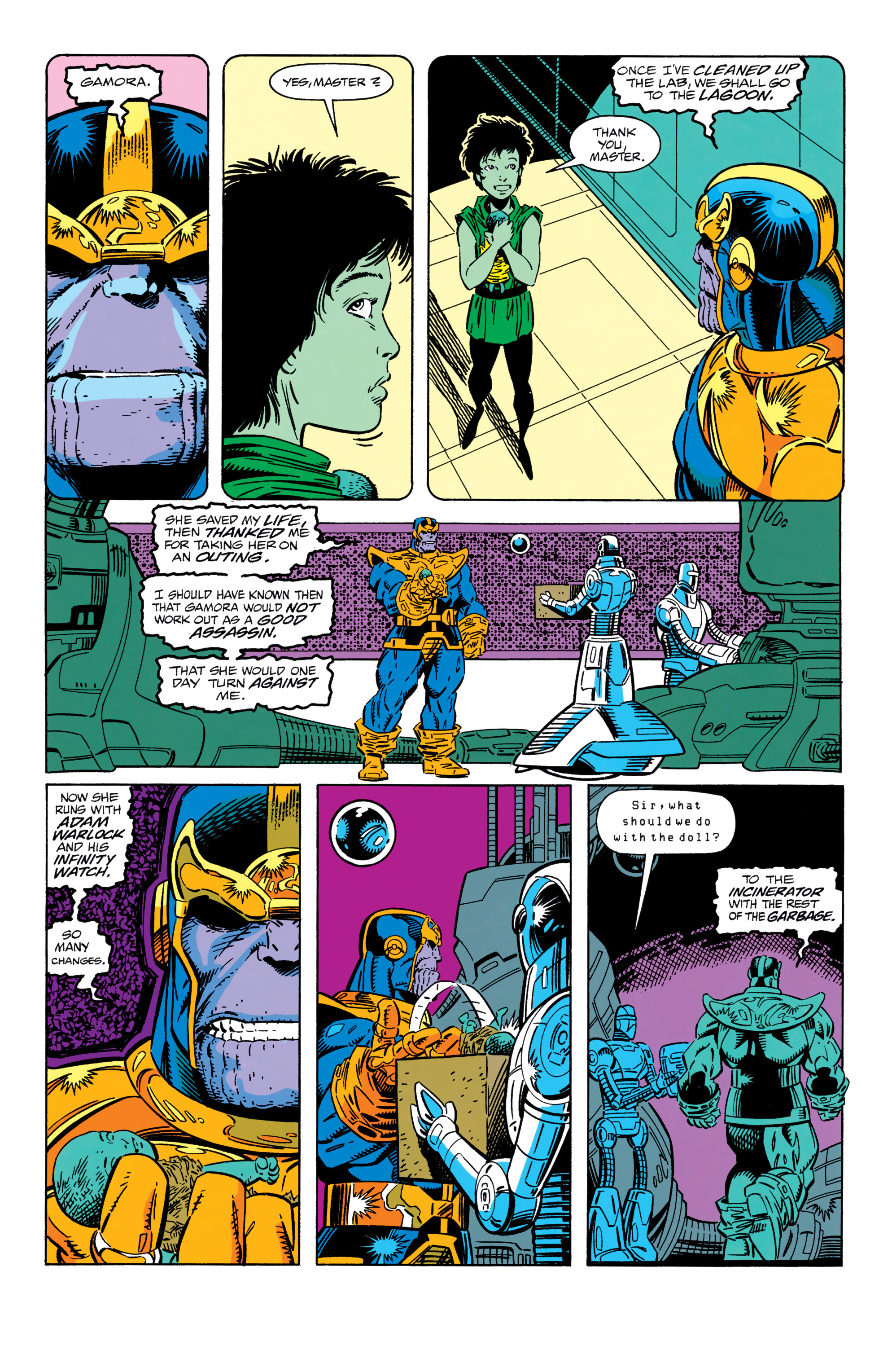 Read online Marvel-Verse: Thanos comic -  Issue # TPB - 96