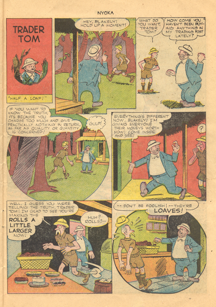Read online Nyoka the Jungle Girl (1945) comic -  Issue #48 - 23