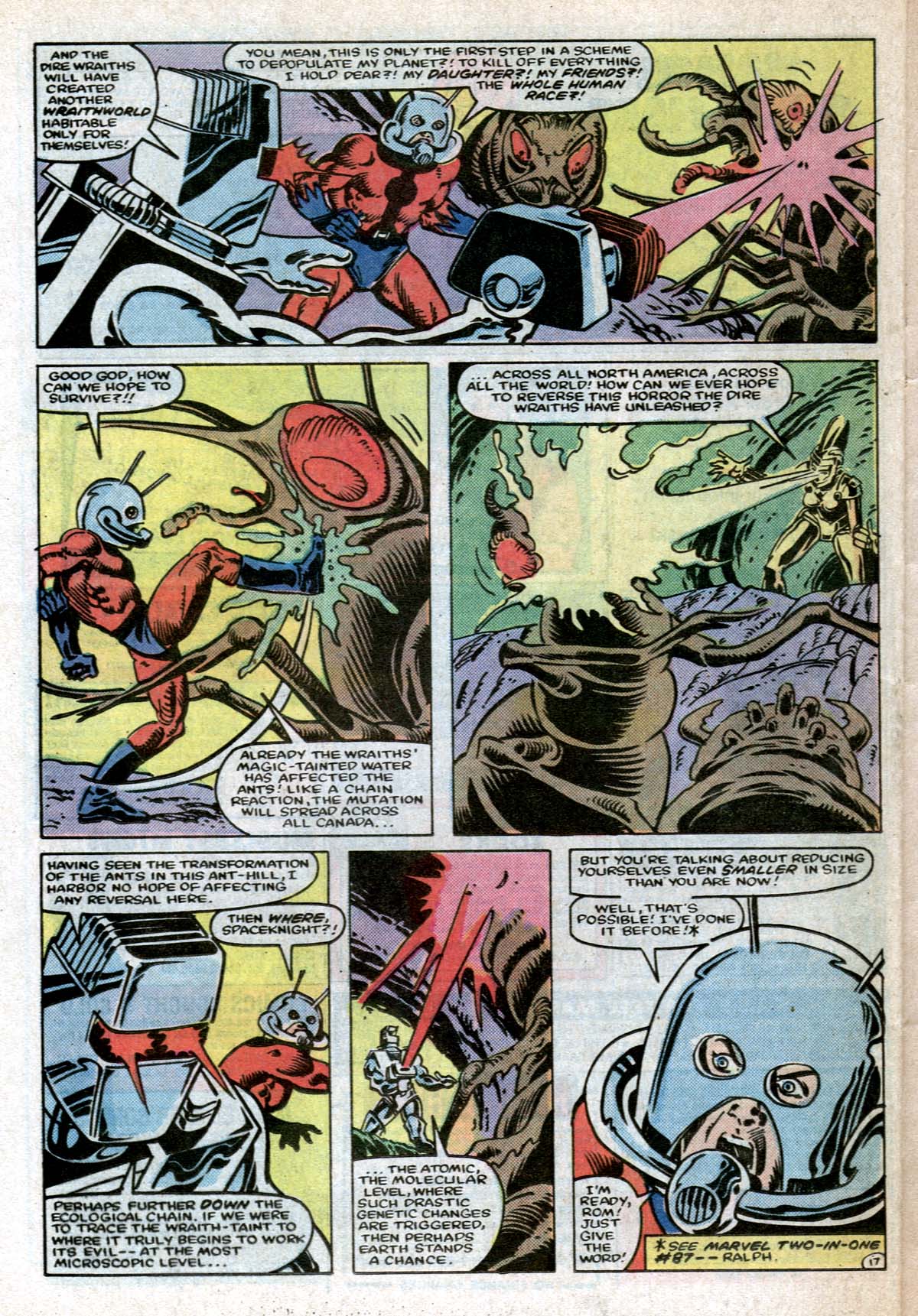 Read online ROM (1979) comic -  Issue #58 - 19