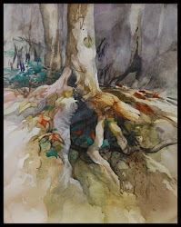 fine same clark painting kathryn twinrocker watercolor paper handmade